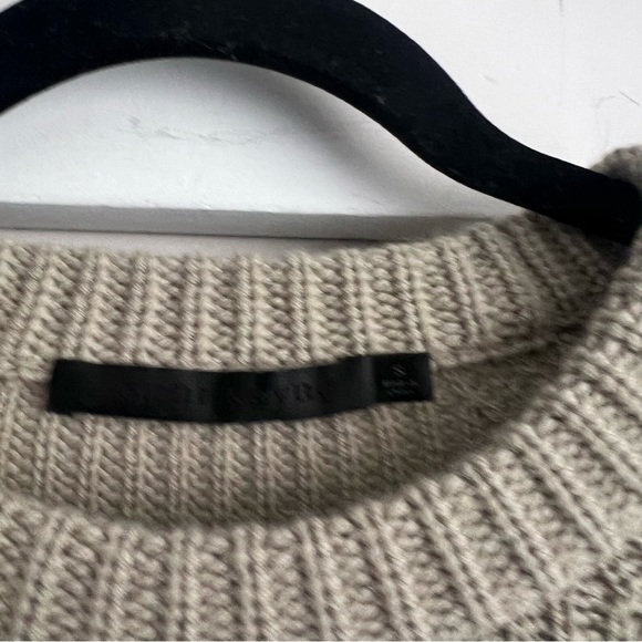 Jenni Kayne Fisherman Cashmere Sweater - Willow - Picture 3 of 10